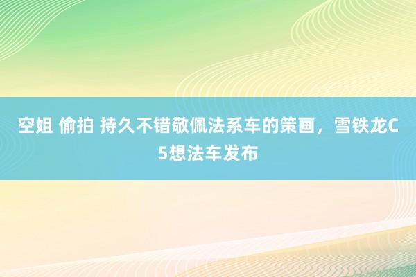 空姐 偷拍 持久不错敬佩法系车的策画，雪铁龙C5想法车发布